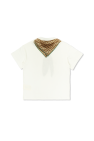 Fendi Kids WHITE T-shirt with print