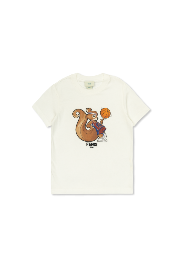 Fendi Kids T-shirt with print