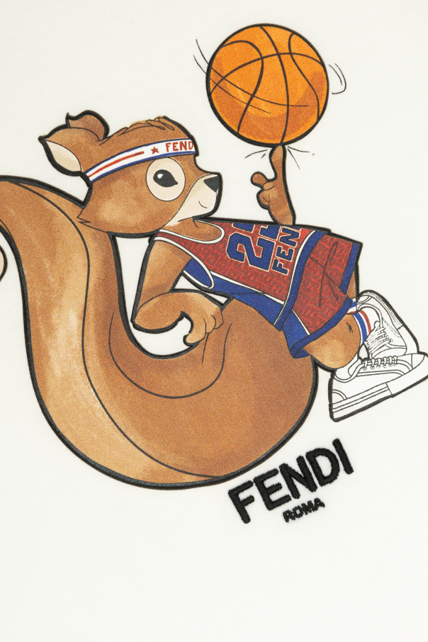 Fendi Kids T-shirt with print