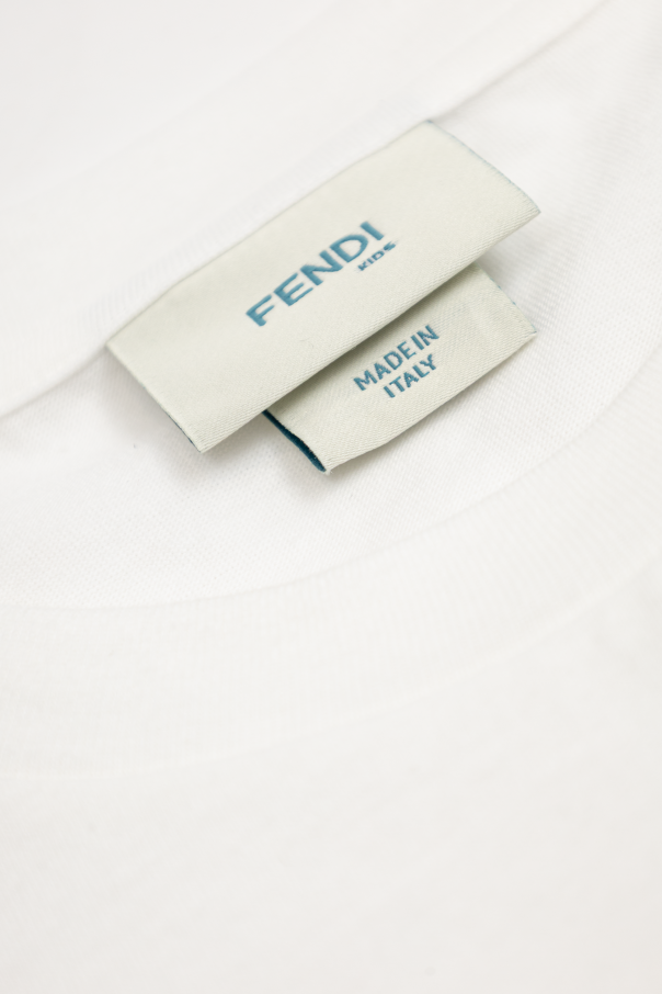 Fendi Kids Camiseta con logo