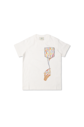 Camiseta con estampado de colores