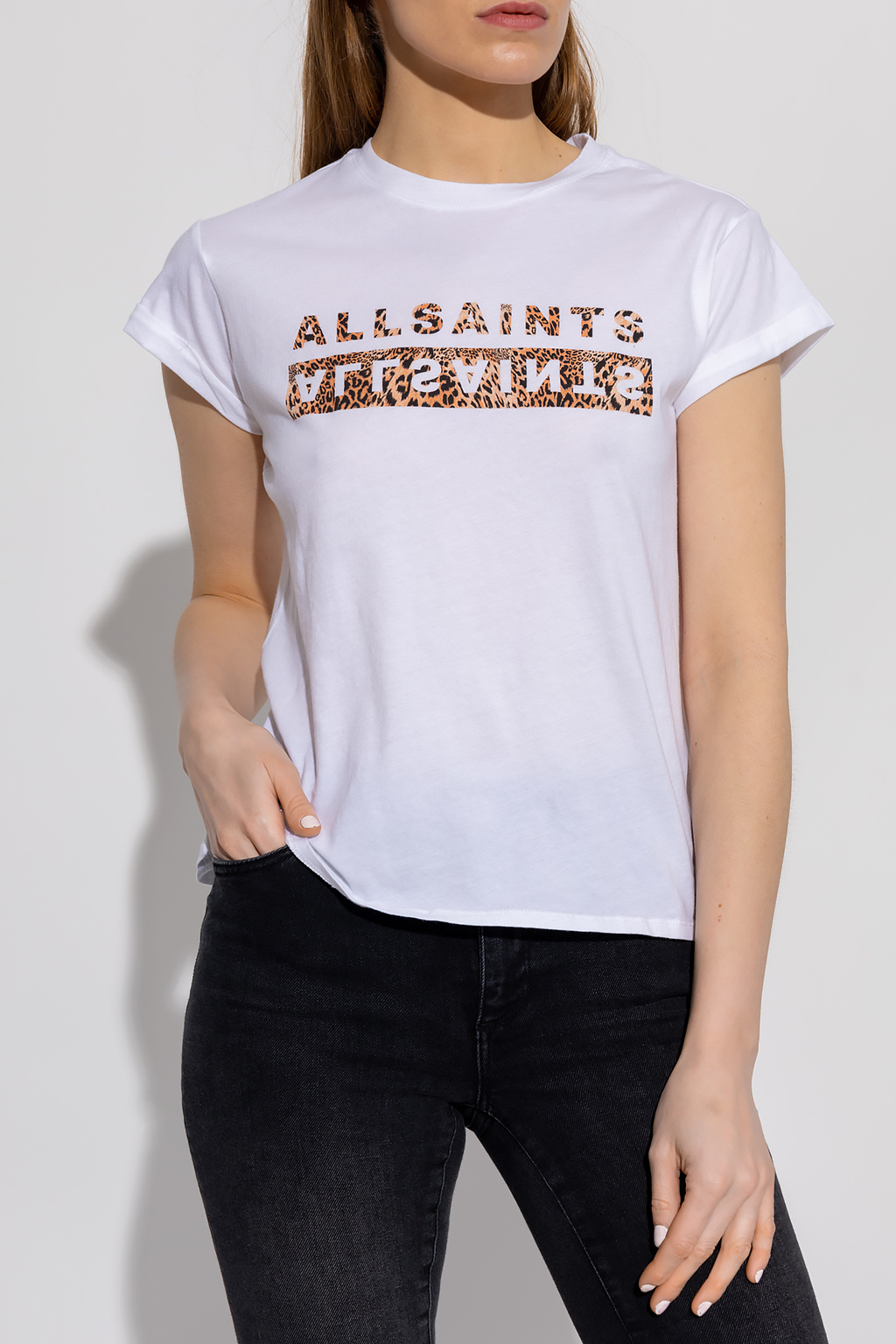 AllSaints ‘Juxta’ T-shirt with logo