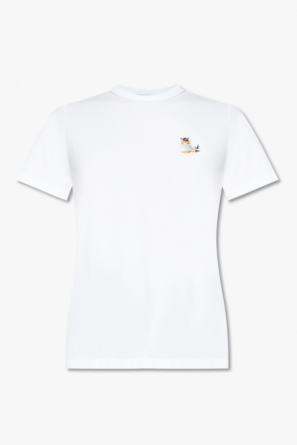 Maison Kitsuné T-shirt with animal print
