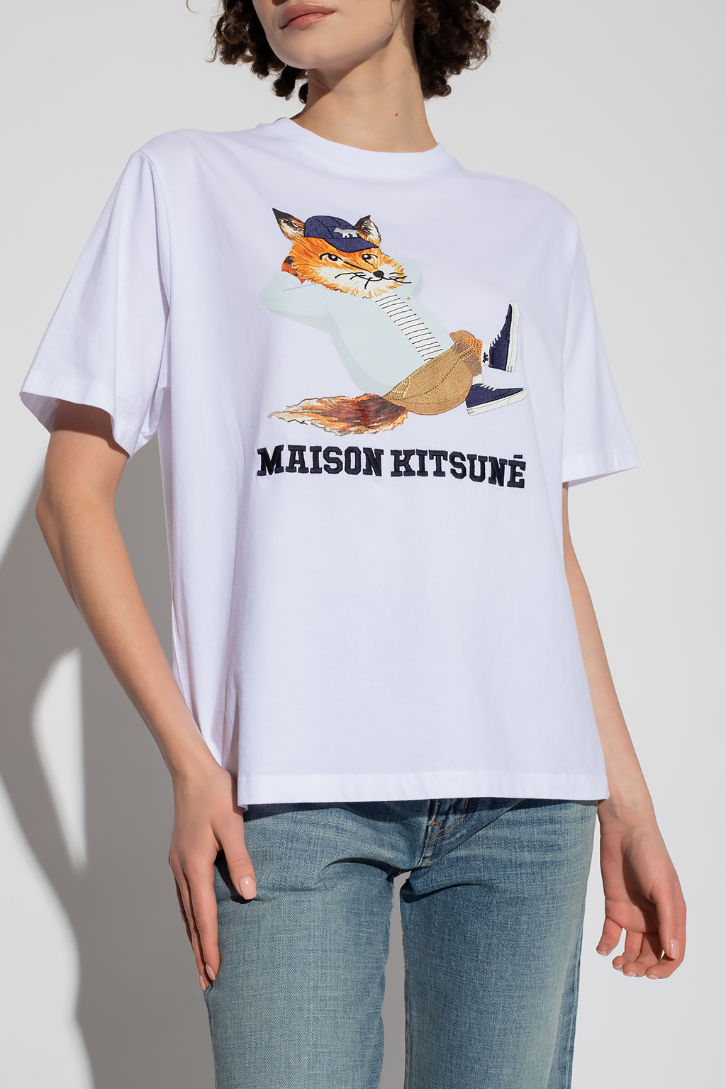 Maison Kitsuné T-shirt with logo