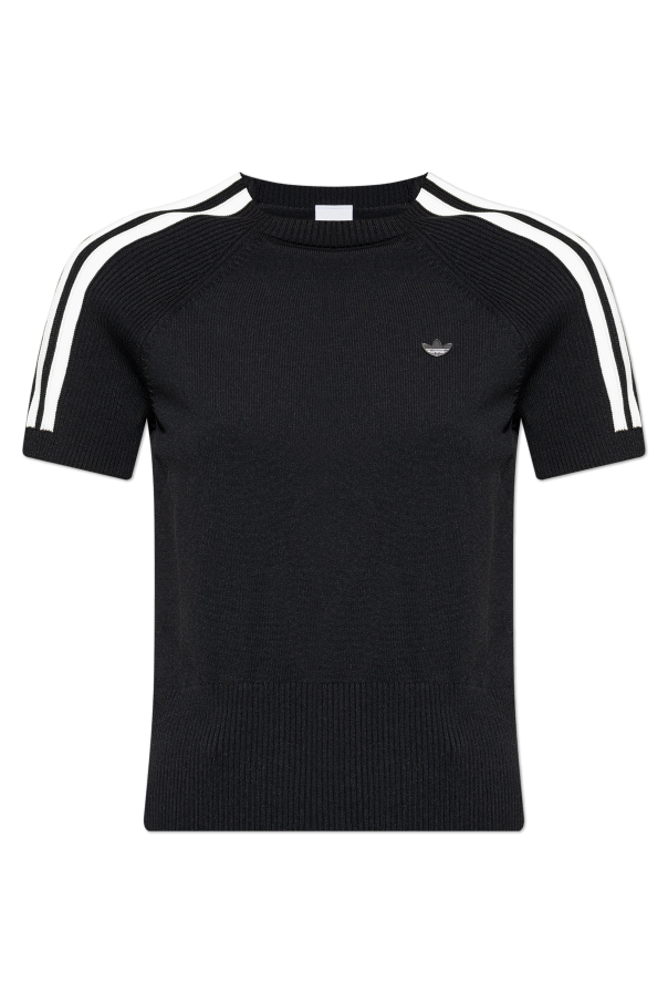 Top with an application in the shape of a logo od ADIDAS Originals