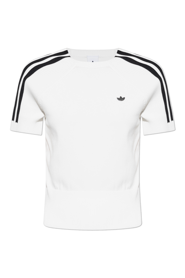 Top with an application in the shape of a logo od ADIDAS Originals