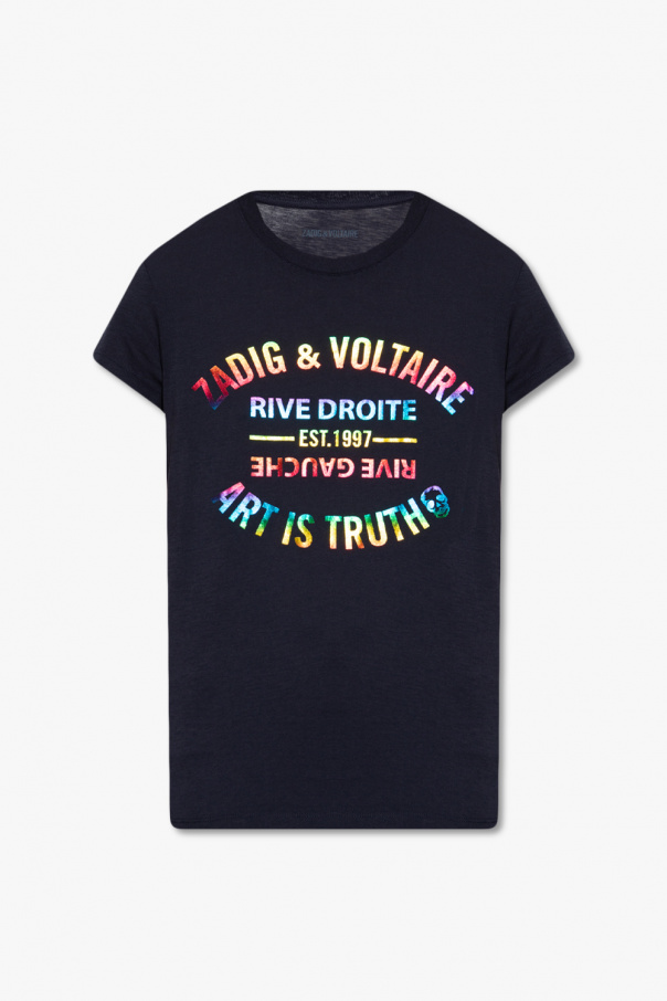 Zadig & Voltaire ‘Walk’ printed T-shirt