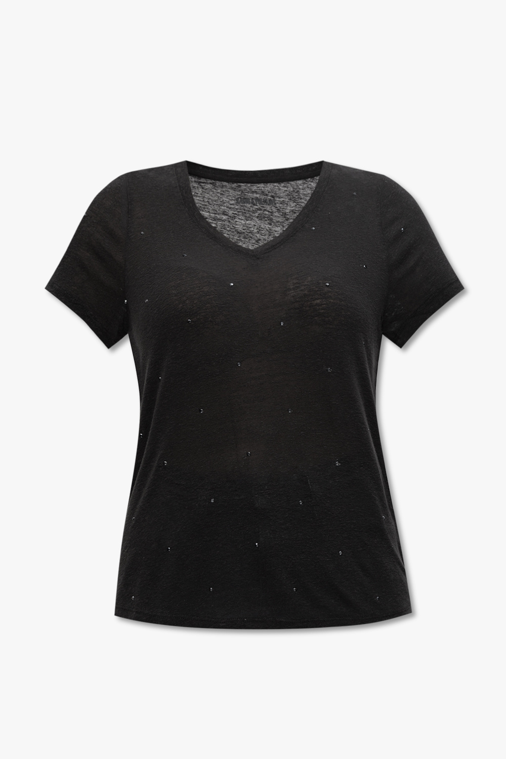 Zadig & Voltaire ‘Atia’ T-shirt with glossy appliqués