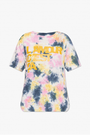 ‘bow’ tie-dye t-shirt od Zadig & Voltaire