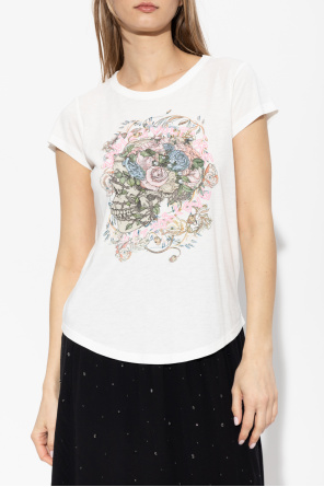 Zadig & Voltaire ‘Skull Flower’ T-shirt