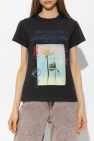 Zadig & Voltaire GREY ‘Zoe’ T-shirt with print