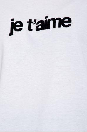 Zadig & Voltaire T-shirt z nadrukiem ‘Woop’