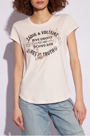 Zadig & Voltaire T-shirt ‘Woop Insignia’