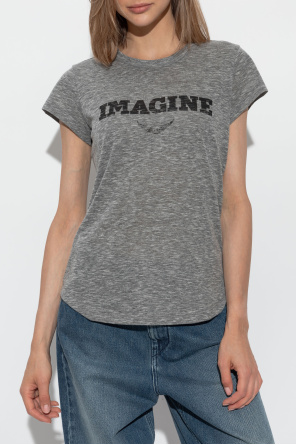 Zadig & Voltaire T-shirt z nadrukiem