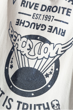 Zadig & Voltaire T-shirt de algodão com logótipo