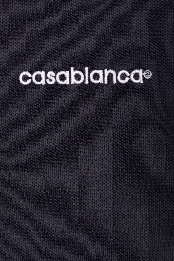 Casablanca Kids Polo with embroidered logo