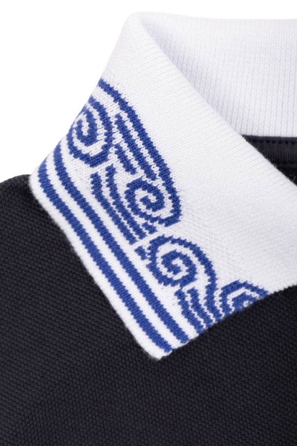 Casablanca Kids Polo with embroidered logo