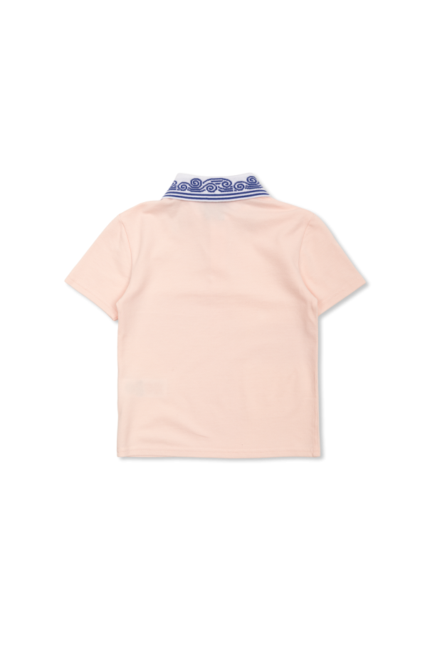 Casablanca Kids Polo mit aufgesticktem Logo