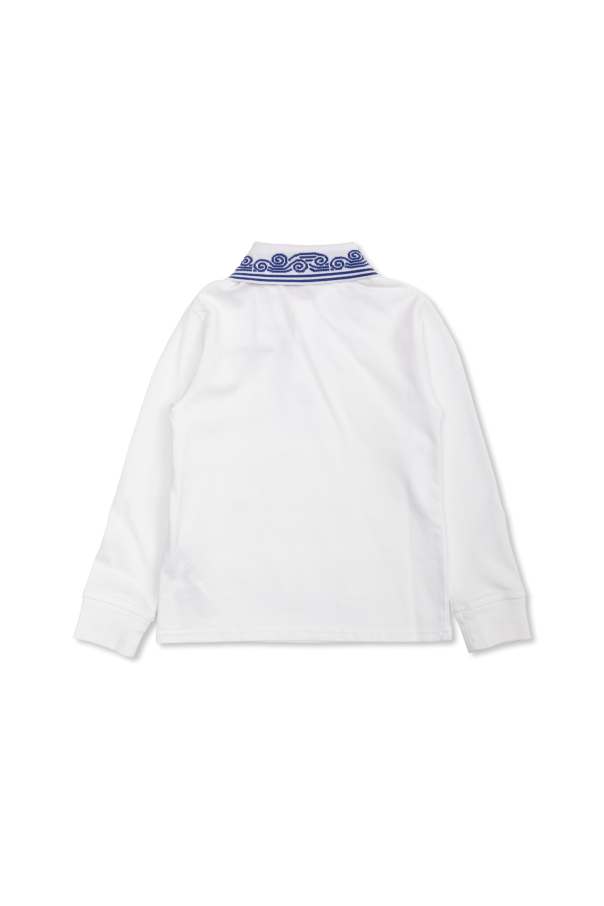 Casablanca Kids Polo z długimi rękawami