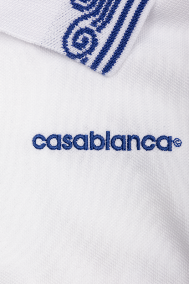Casablanca Kids Polo z długimi rękawami