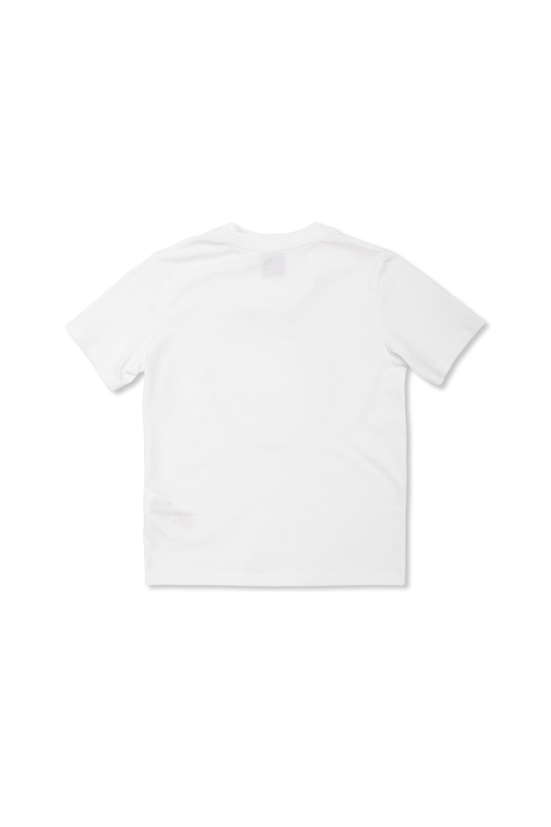 Casablanca Kids T-shirt z kolorowym nadrukiem