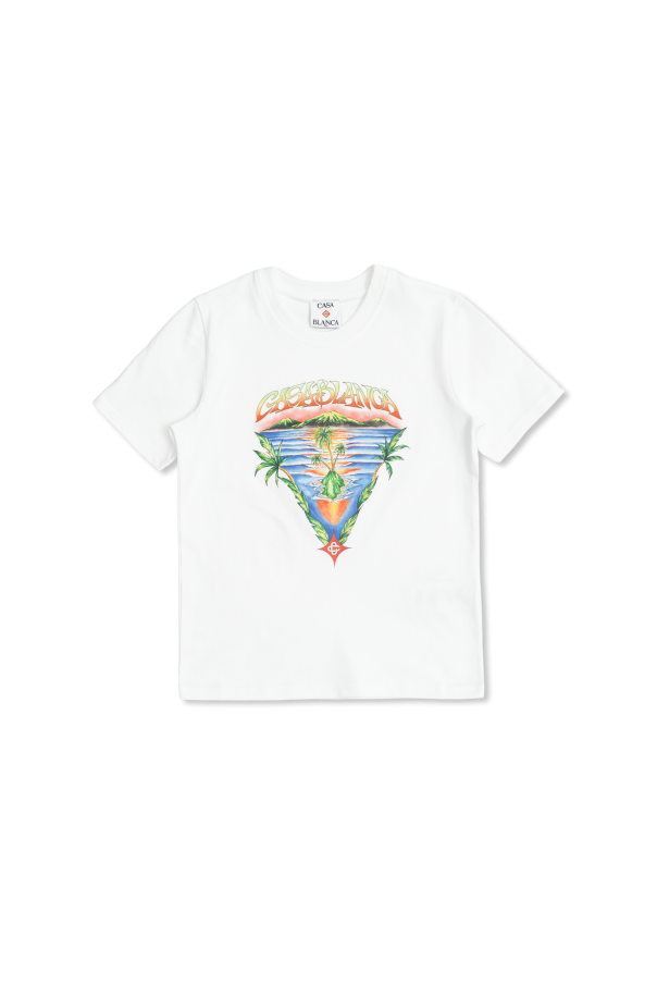 T-shirt with print od Casablanca Kids