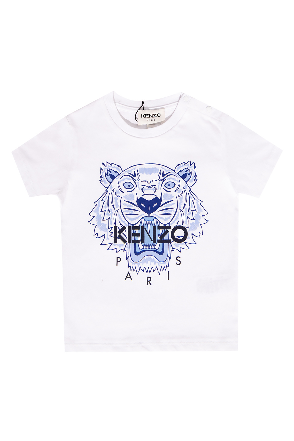 Cropped Cashmere Hooded Mens Navy - shirt Kenzo Kids - t-shirt head T - IetpShops Belgium