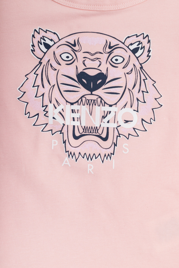 Kenzo Kids T-shirt with tiger motif