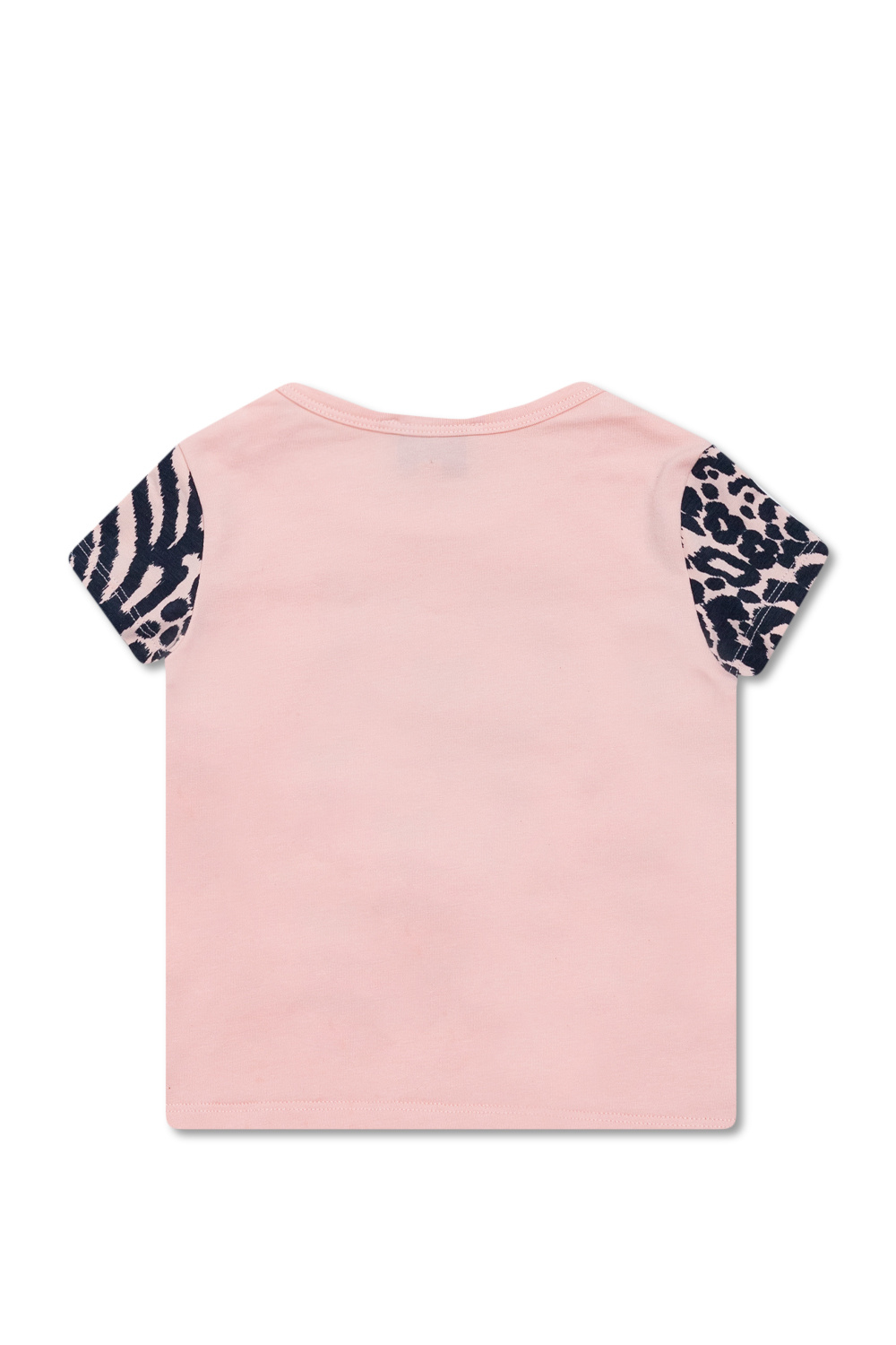 Kenzo Kids chest-pocket linen T-shirt