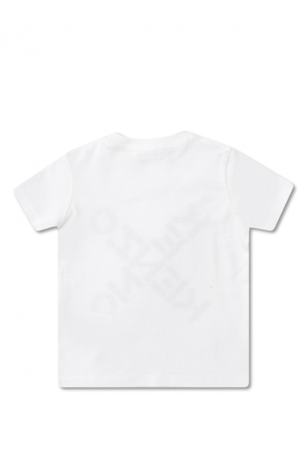 Kenzo Kids slogan-print sweatshirt T-shirt