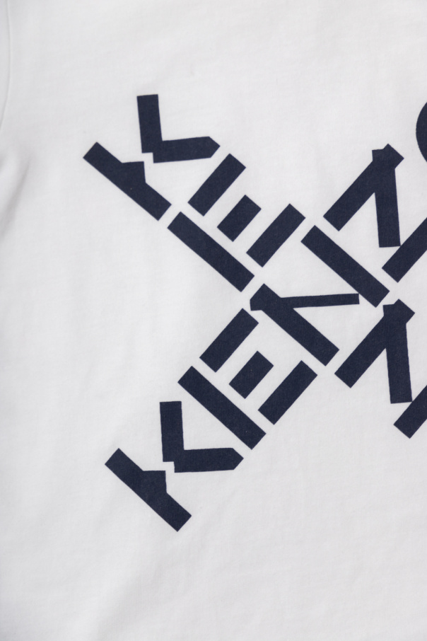 Kenzo Kids saint laurent leopard print hoodie item