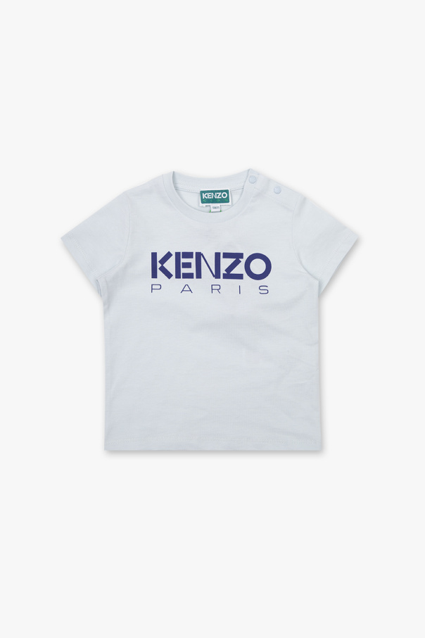 Kenzo Kids T-shirt Wild Country Flow vermelho