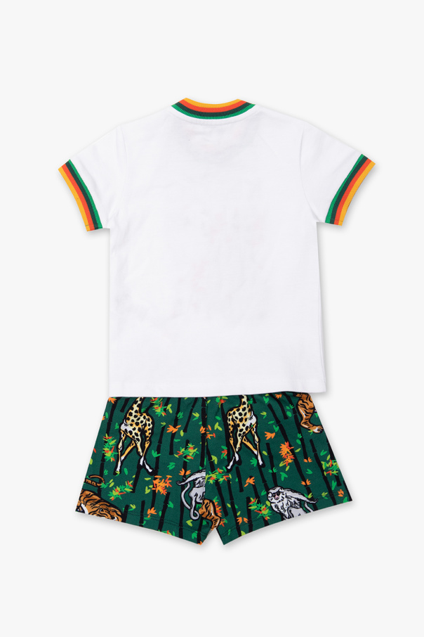Kenzo Kids T-shirt Hoodie & shorts set