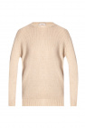 Agnona Rib-knit White sweater