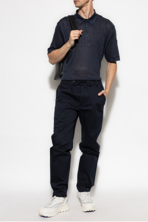 Leinen-poloshirt od Moncler