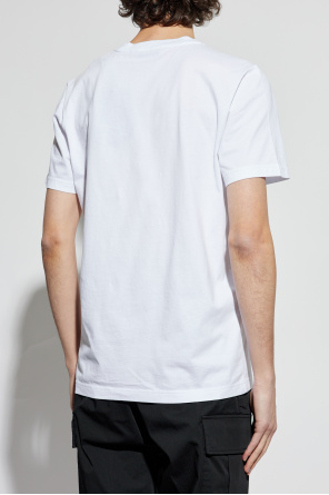 Moncler T-Shirt mit Logo-Patch