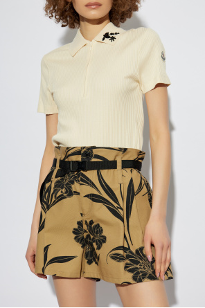 Moncler Polo with applications