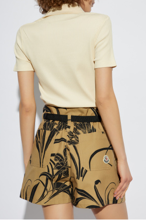 Moncler Polo with applications