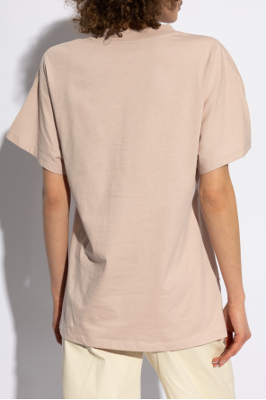 Moncler Camiseta con logo bordado