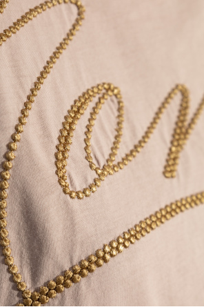 Moncler Camiseta con logo bordado