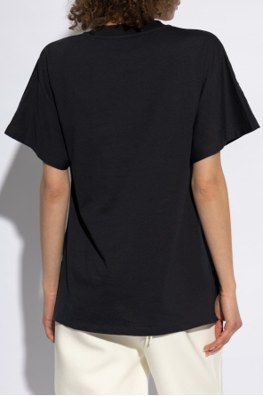 Moncler T-shirt with embroidered logo