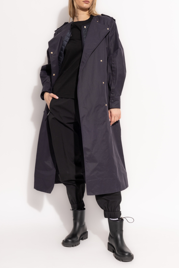 Moncler Camiseta de algodón con cuello redondo