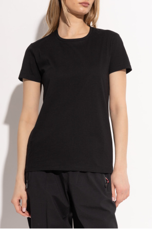 Moncler Camiseta de algodón con cuello redondo