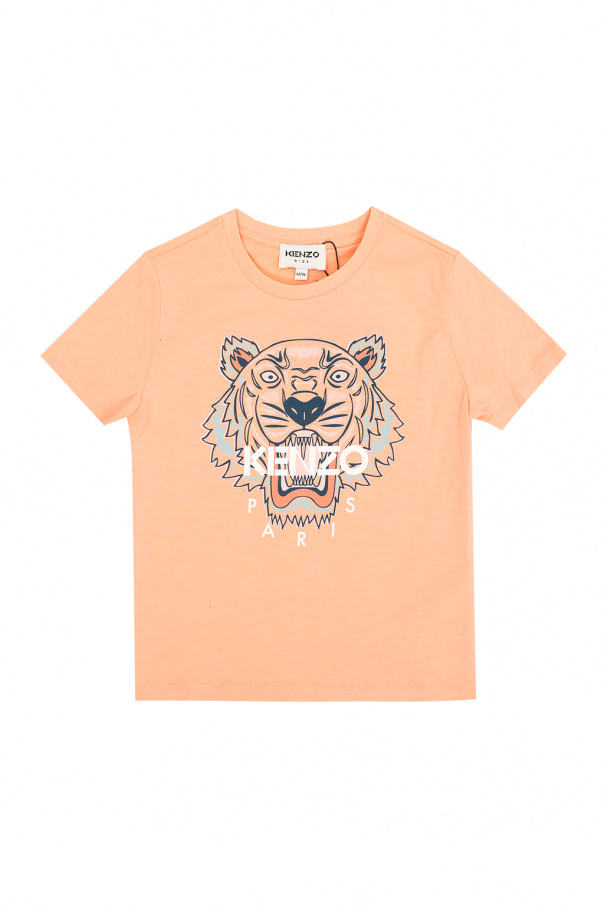 Kenzo Kids Mukunda cut-out detail shirt