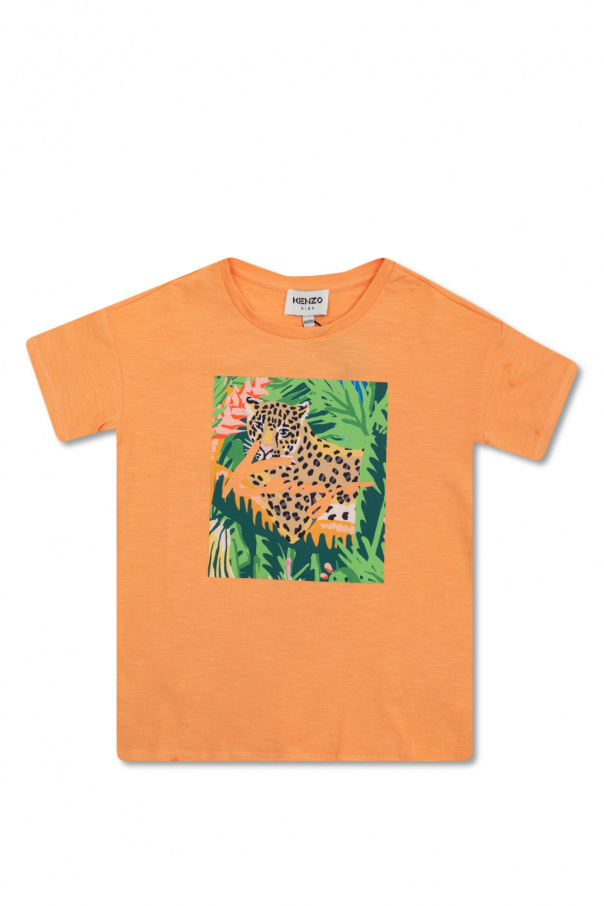 Kenzo Kids UMA WANG panelled-check shirt