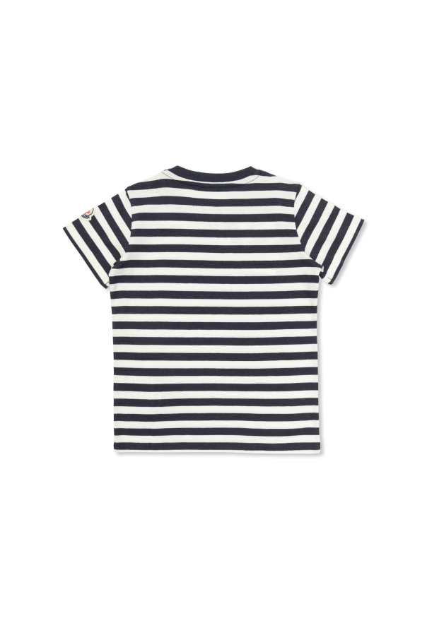 Moncler Enfant T-shirt with stripe pattern
