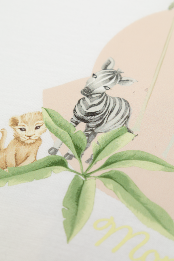 Moncler Enfant Camiseta con estampado