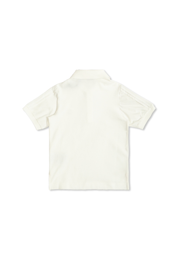 Moncler Enfant Cotton polo with logo patch