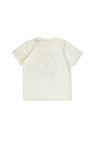 Moncler Enfant WHITE T-shirt with logo