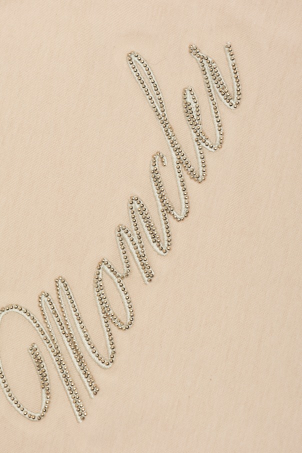 Moncler Enfant Camiseta con logo